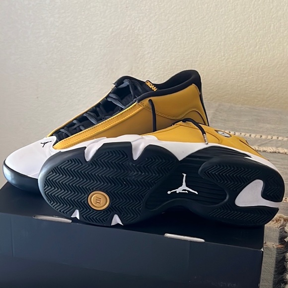 JORDAN 14 MID LIGHT GINGER - Picture 5 of 10